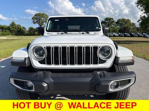Used 2024 Jeep Wrangler Unlimited Sahara w/ Safety Group AWD/4WD image 4