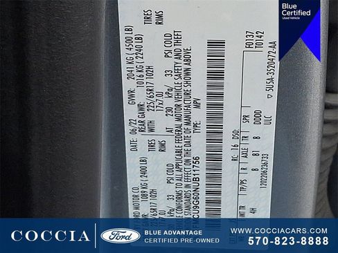 Certified 2022 Ford Escape SE w/ Convenience Package image 28