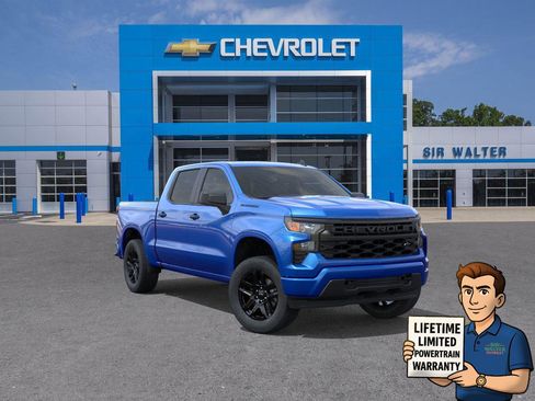 New 2026 Chevrolet Silverado 1500 Custom w/ LPO, Dark Essentials Package image 1