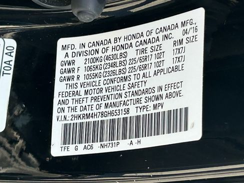 Used 2016 Honda CR-V EX-L image 38