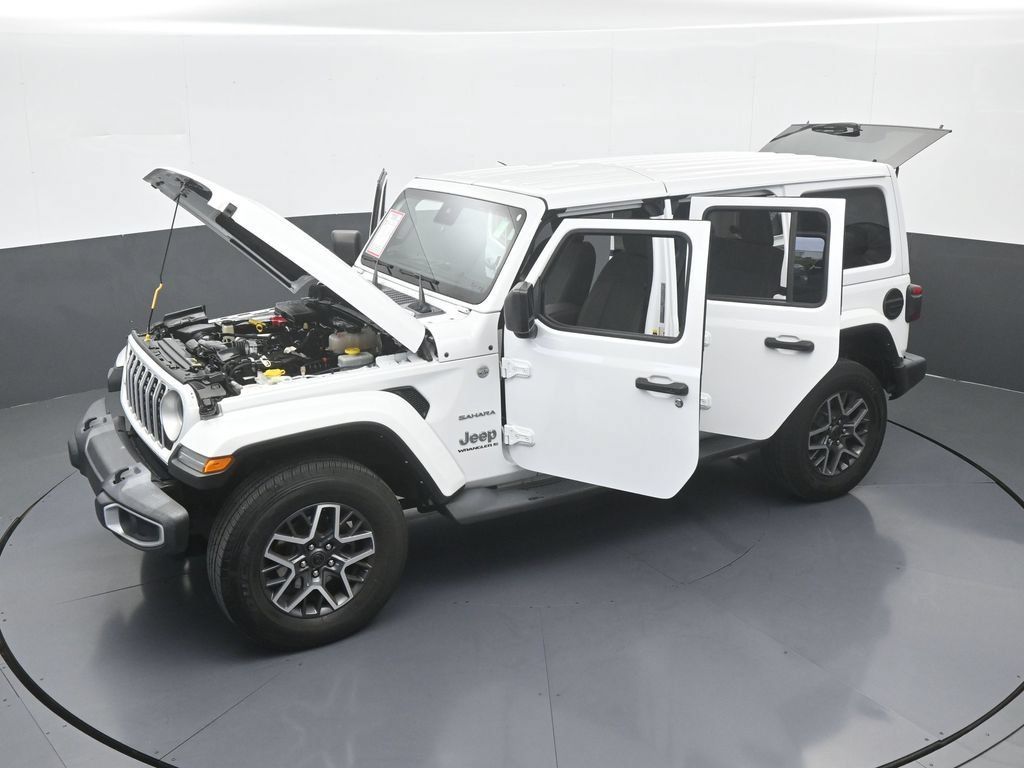 Used 2024 Jeep Wrangler Unlimited Sahara w/ Safety Group AWD/4WD image 62