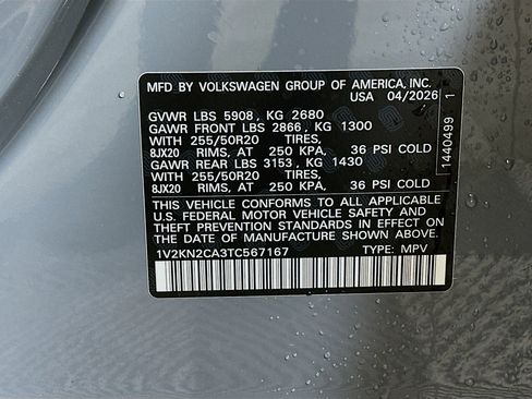 New 2026 Volkswagen Atlas SE AWD/4WD image 32