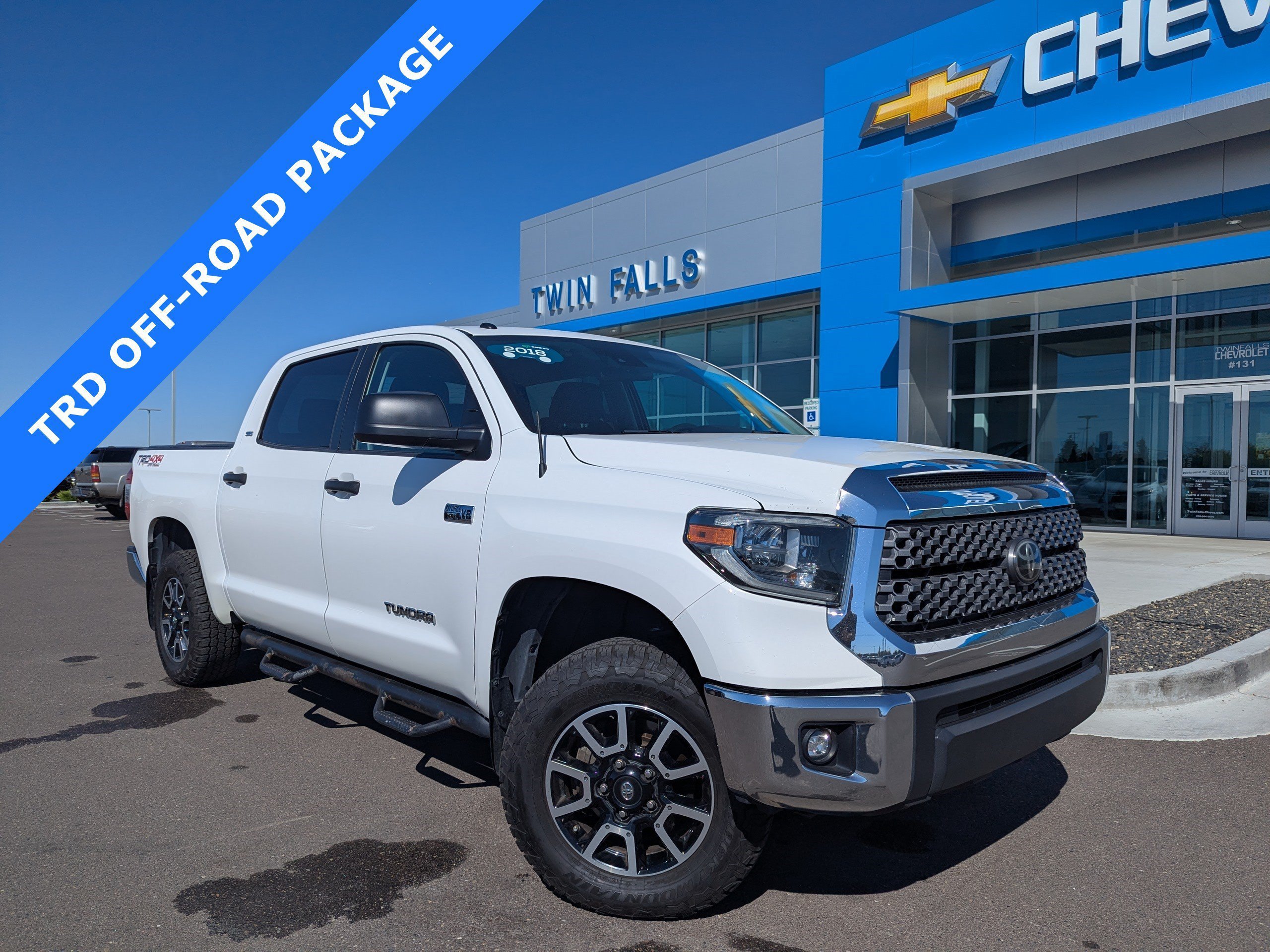 Used 2018 Toyota Tundra SR5 w/ TRD Off Road Package AWD/4WD image 1