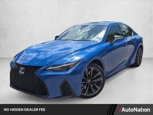 Used 2021 Lexus IS 350 F Sport w/ Accessory Package AWD/4WD image 1