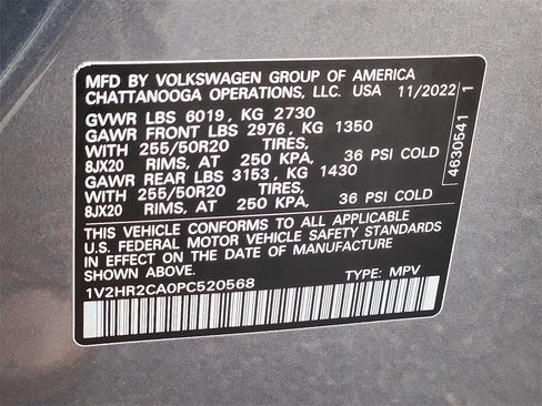 Used 2023 Volkswagen Atlas SE image 28