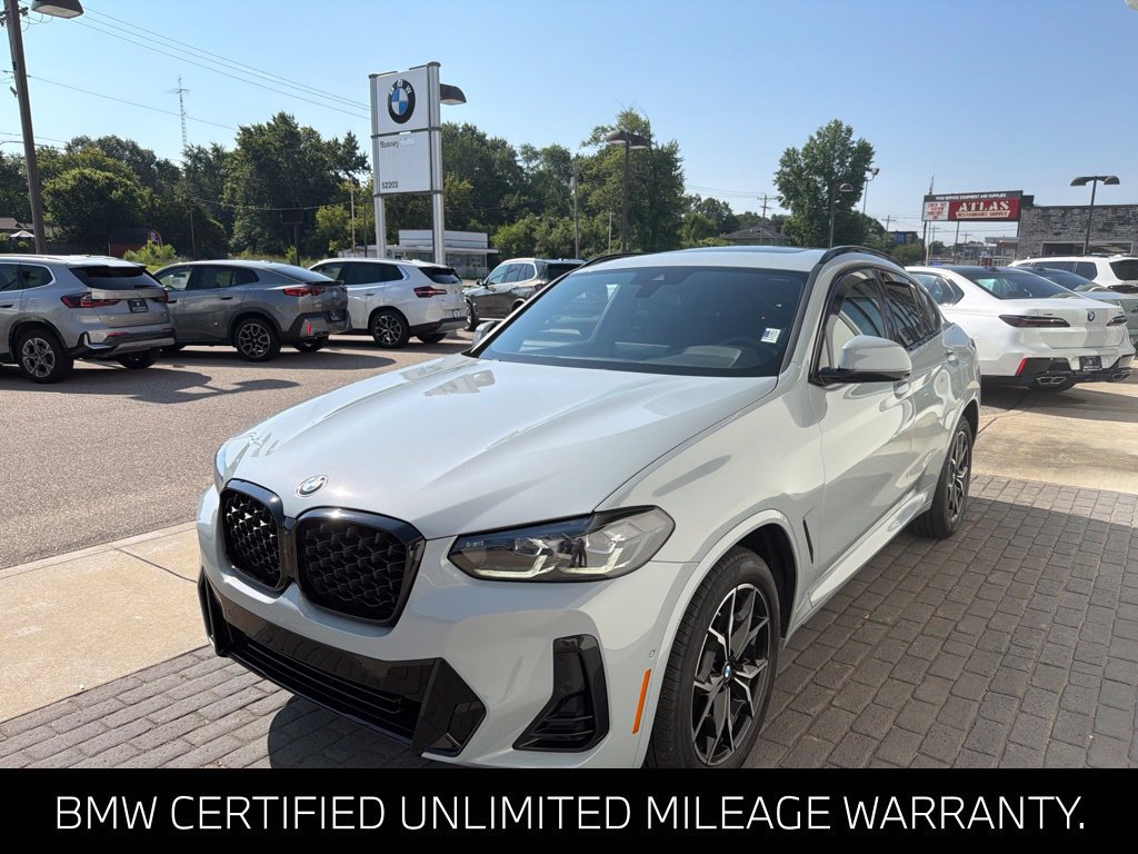 Certified 2025 BMW X4 xDrive30i w/ M Sport Package AWD/4WD image 2
