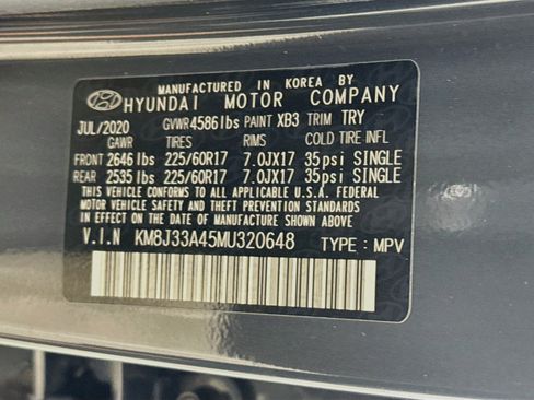 Used 2021 Hyundai Tucson Value w/ Cargo Package FWD image 40