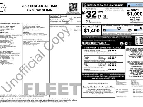 Used 2023 Nissan Altima 2.5 S image 3