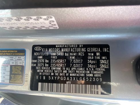 Used 2020 Kia Sorento LX w/ LX I4 Convenience Package AWD/4WD image 29