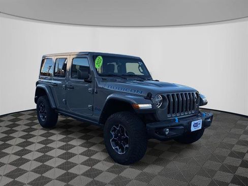 Used 2022 Jeep Wrangler Unlimited Rubicon 4xe w/ Steel Bumper Group image 3