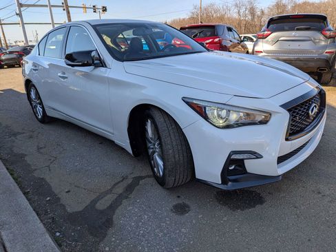Used 2021 INFINITI Q50 Luxe w/ Seat & Sound Package image 8