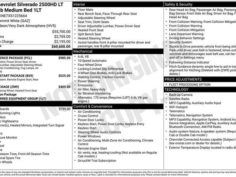 Used 2025 Chevrolet Silverado 2500 LT w/ Convenience Package AWD/4WD image 4