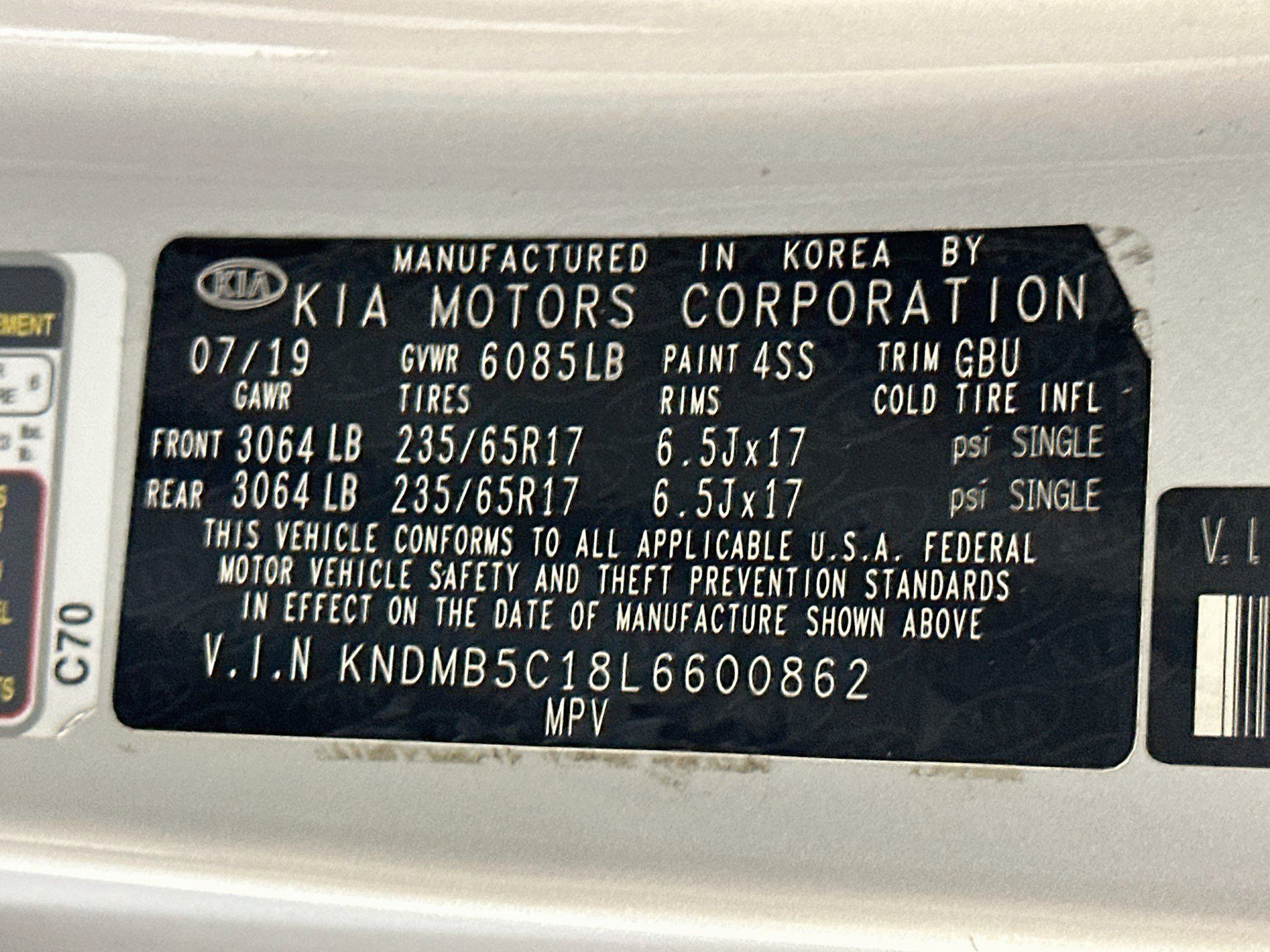 Used 2020 Kia Sedona LX FWD image 12