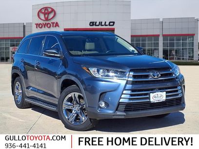 Certified 2019 Toyota Highlander Limited Platinum