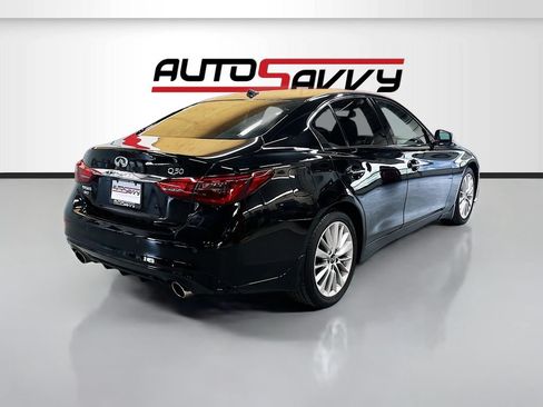 Used 2021 INFINITI Q50 Luxe w/ All Weather Package AWD/4WD image 7