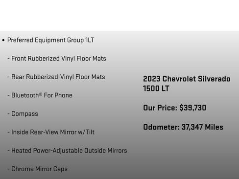 Used 2023 Chevrolet Silverado 1500 LT w/ Max Trailering Package image 12