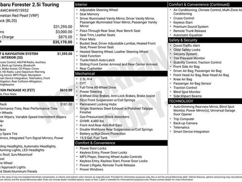 Used 2017 Subaru Forester 2.5i Touring image 44