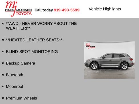Used 2023 Audi Q5 2.0T Premium Plus w/ Premium Plus Package AWD/4WD image 5