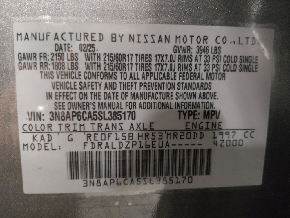Used 2025 Nissan Kicks SV FWD image 33