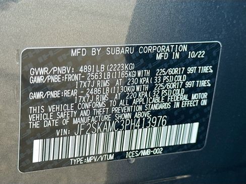 Certified 2023 Subaru Forester Wilderness image 46