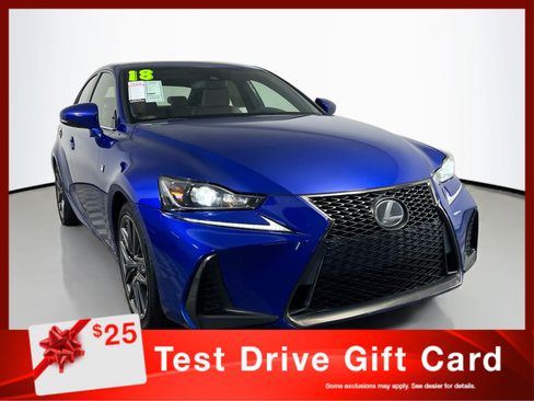 Used 2018 Lexus IS 300 F Sport w/ F Sport Package RWD image 1