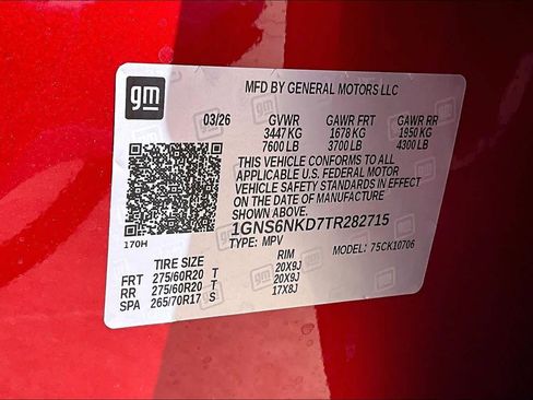 New 2026 Chevrolet Tahoe LT w/ Comfort Package image 19