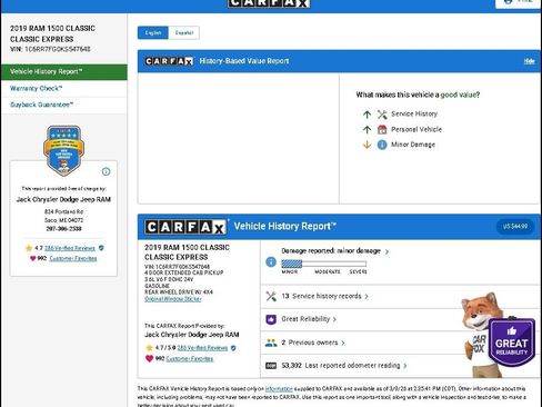 Used 2019 RAM 1500 Express w/ Express Value Package image 11