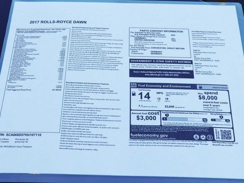 Used 2017 Rolls-Royce Dawn image 67