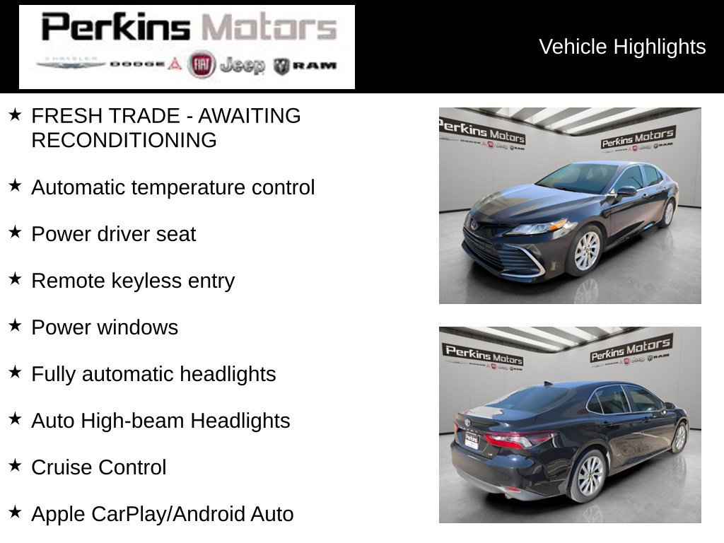 Used 2022 Toyota Camry LE FWD image 6