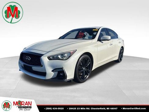 Used 2021 INFINITI Q50 Sensory AWD/4WD image 1