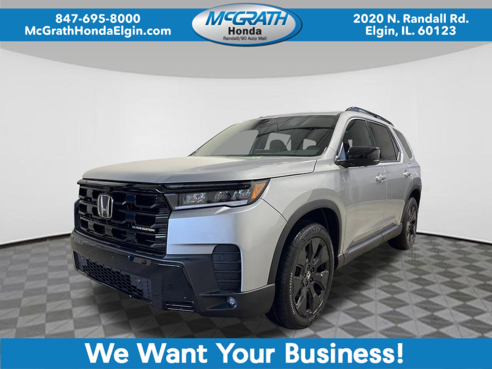 New 2026 Honda Pilot Black Edition image 1