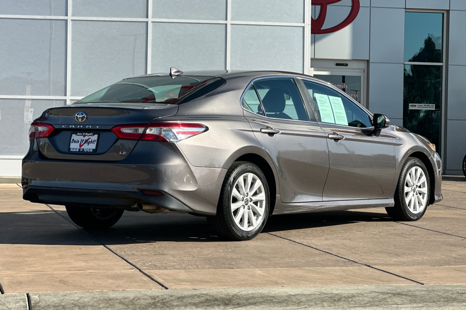 Certified 2020 Toyota Camry LE FWD image 4