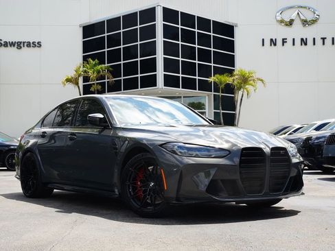 Used 2022 BMW M3 Competition w/ M Carbon Exterior Package AWD/4WD image 1