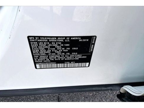 Used 2019 Volkswagen Atlas SEL Premium AWD/4WD image 18