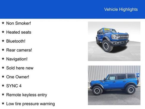 Used 2022 Ford Bronco Badlands image 2