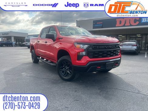 Used 2023 Chevrolet Silverado 1500 Custom Trail Boss w/ LPO, Dark Essentials Package image 1