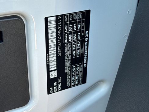 New 2026 Mercedes-Benz Sprinter 2500 image 17