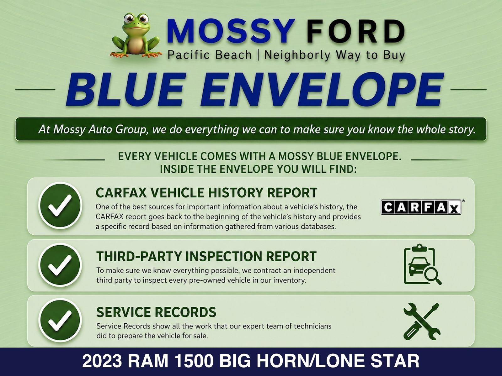 Used 2023 RAM 1500 Big Horn AWD/4WD image 6