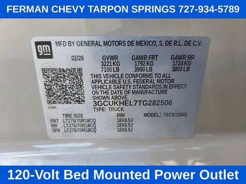 New 2026 Chevrolet Silverado 1500 ZR2 w/ Dark Appearance Package image 22