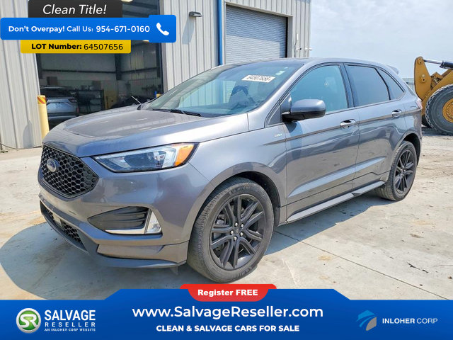 Used 2022 Ford Edge ST-Line w/ Class II Trailer Tow Package AWD/4WD image 1