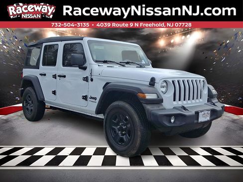 Used 2022 Jeep Wrangler Unlimited Sport image 1