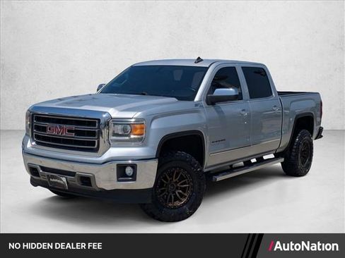 Used 2015 GMC Sierra 1500 SLT w/ SLT Crew Cab Value Package AWD/4WD image 1