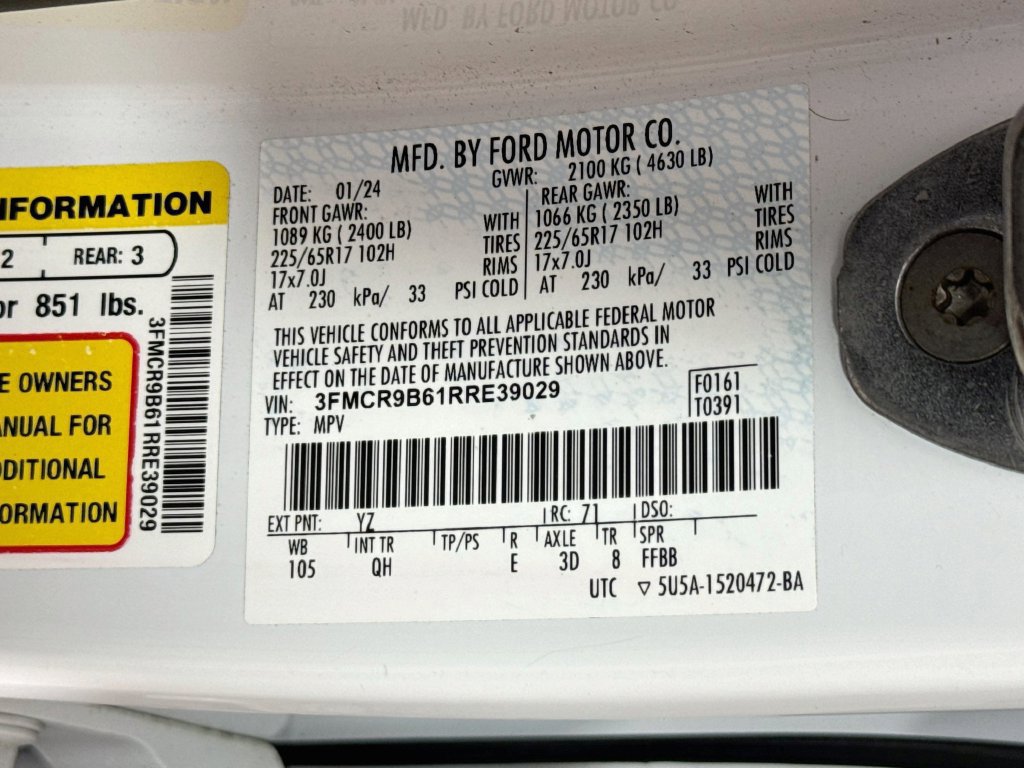 Used 2024 Ford Bronco Sport Big Bend AWD/4WD image 39