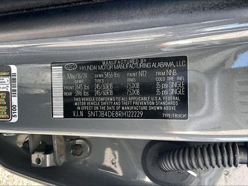 Used 2024 Hyundai Santa Cruz SEL FWD image 16