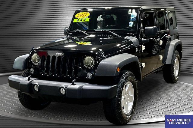 Used 2017 Jeep Wrangler Unlimited Sport w/ Quick Order Package 24S AWD/4WD image 1