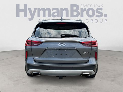 Certified 2021 INFINITI QX50 Autograph w/ Premium White Leather Package AWD/4WD image 4