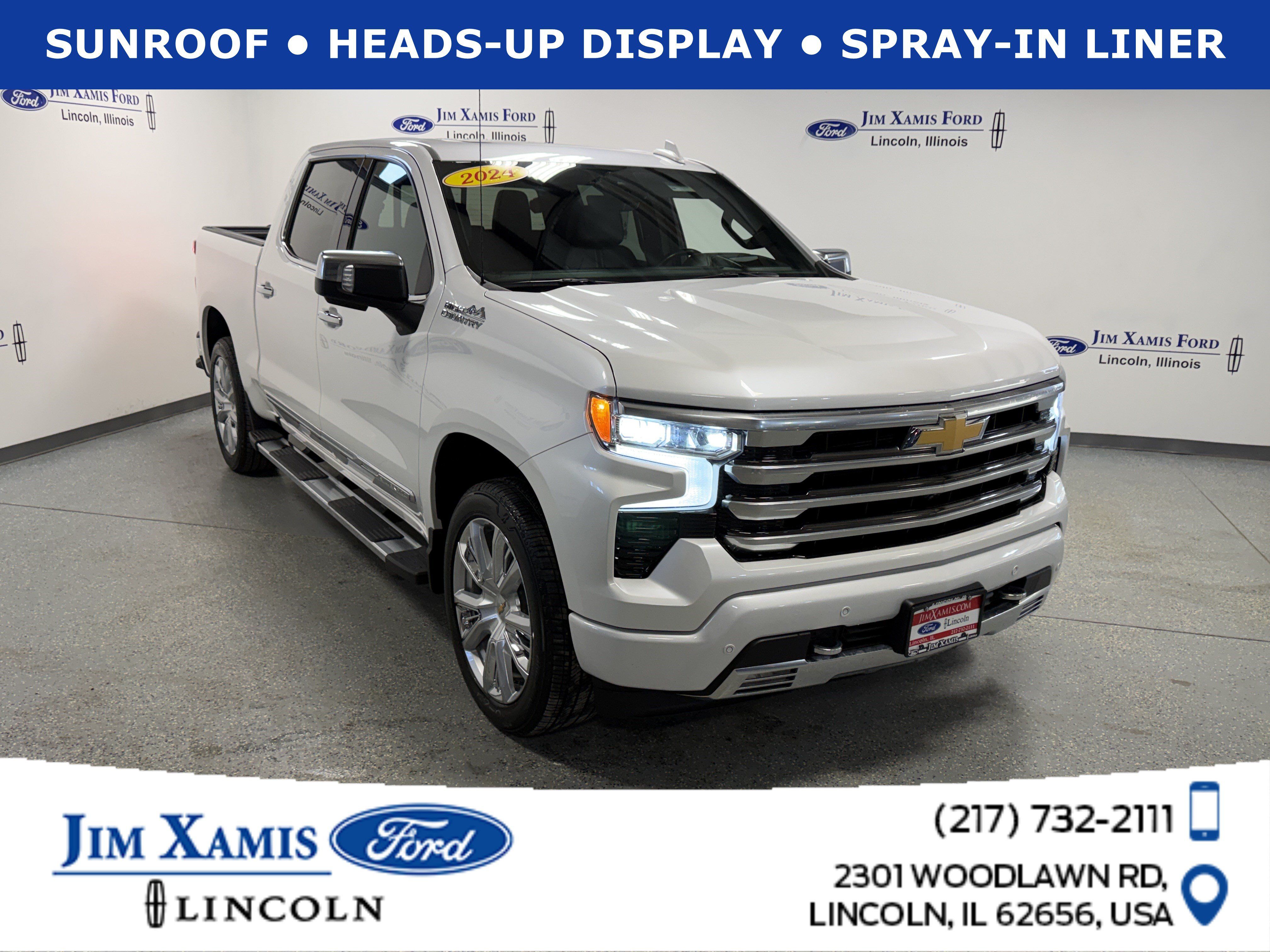 Used 2024 Chevrolet Silverado 1500 High Country w/ High Country Premium Package AWD/4WD image 1