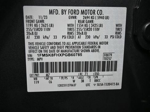 Used 2023 Ford Explorer Limited image 46