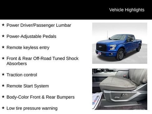 Used 2015 Ford F150 XLT w/ Equipment Group 302A Luxury AWD/4WD image 14
