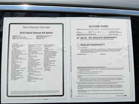 Used 2023 Buick Encore GX Select w/ Safety Package II AWD/4WD image 27